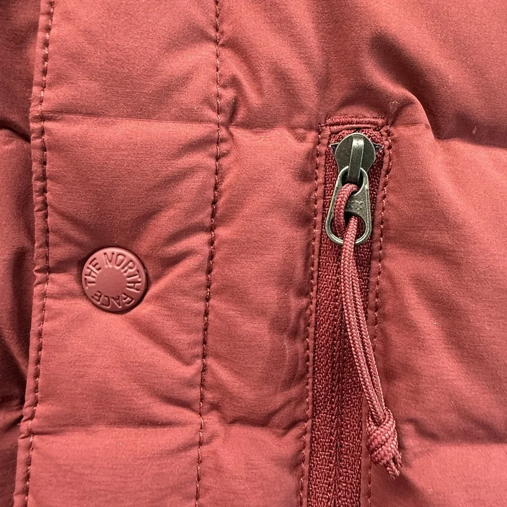 The North Face Renewed Belleview Stretch Down Jacket Mens XL Red 600 Fill